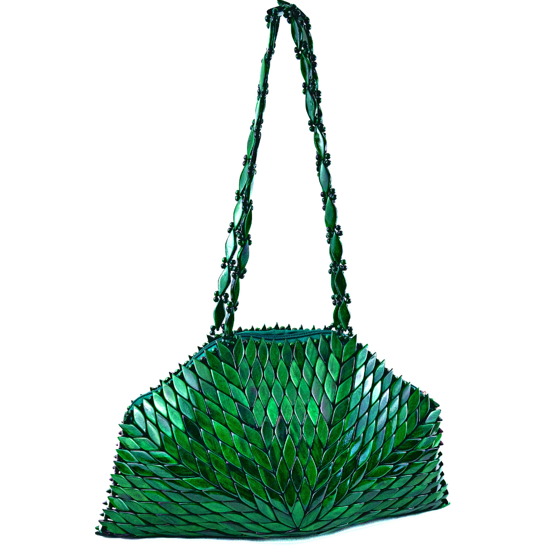 Emerald green shoulder bag best sale