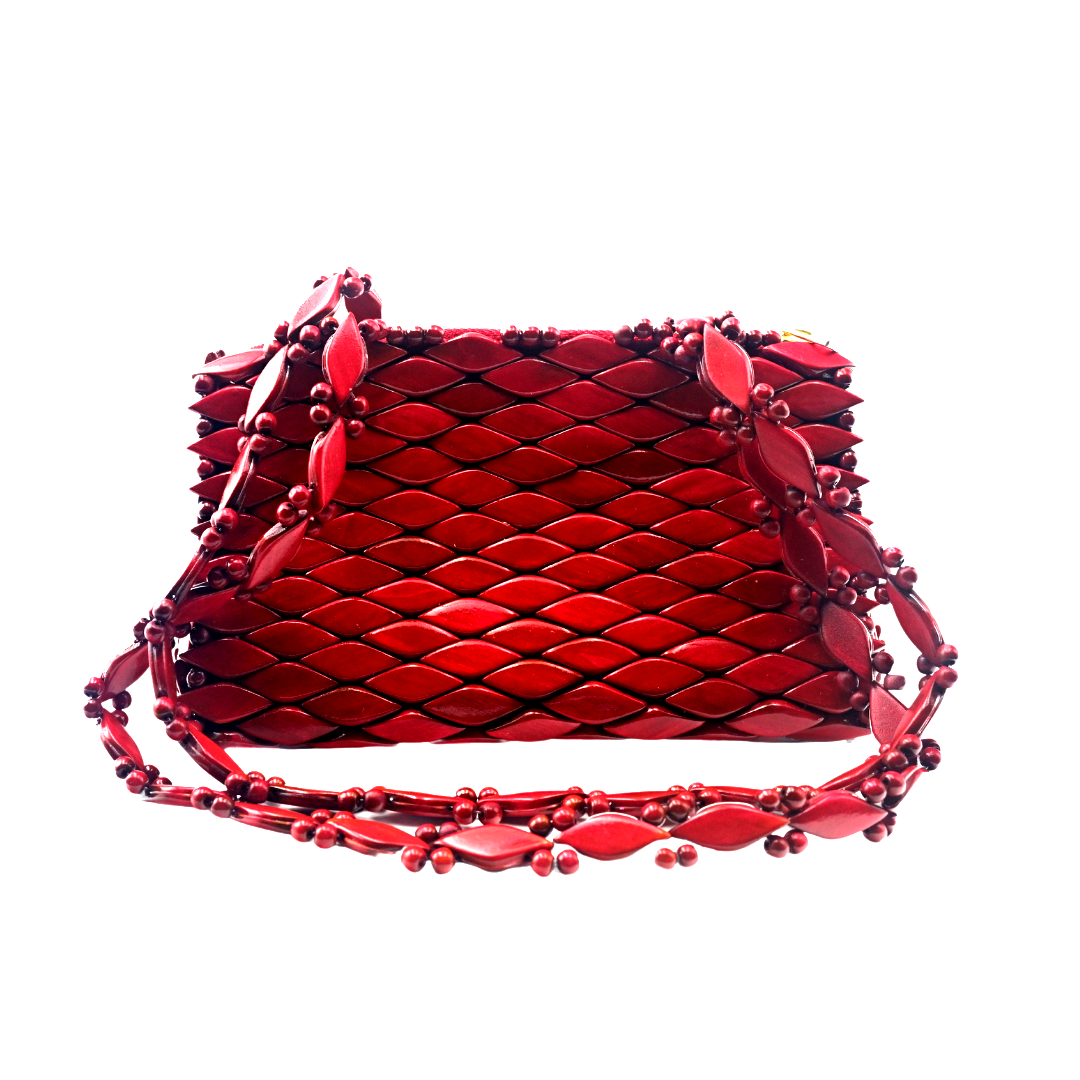 Paris Mini Shoulder Bag - Red