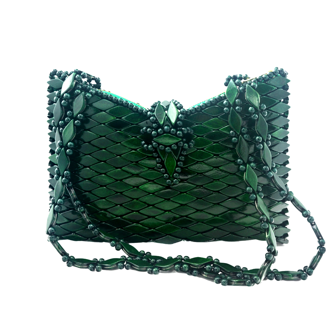 St. Lucia Petite Shoulder Bag - Emerald Green