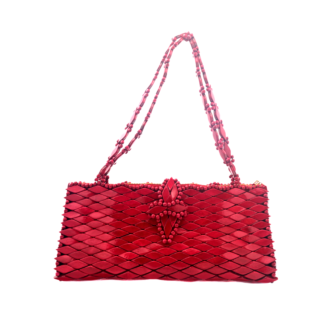 Capri Shoulder Bag - Red