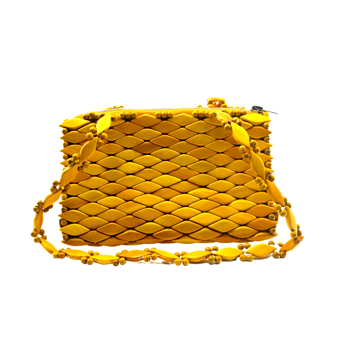 Paris Mini Shoulder Bag - Yellow