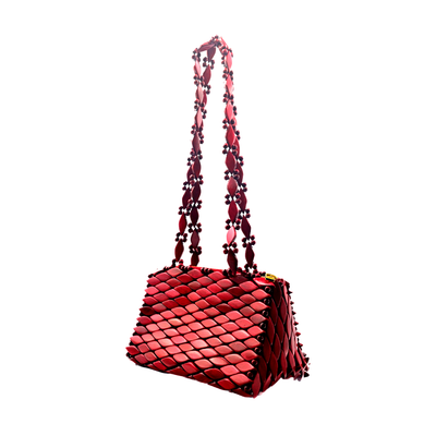 Paris Mini Shoulder Bag - Red