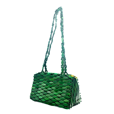 Paris Mini Shoulder Bag - Emerald Green