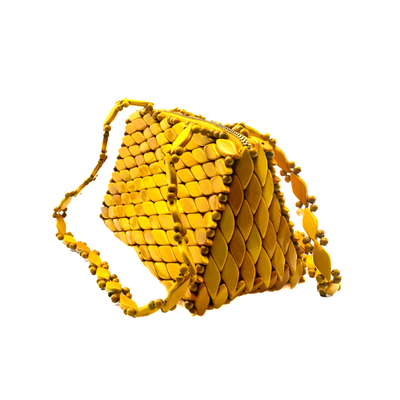 Paris Mini Shoulder Bag - Yellow