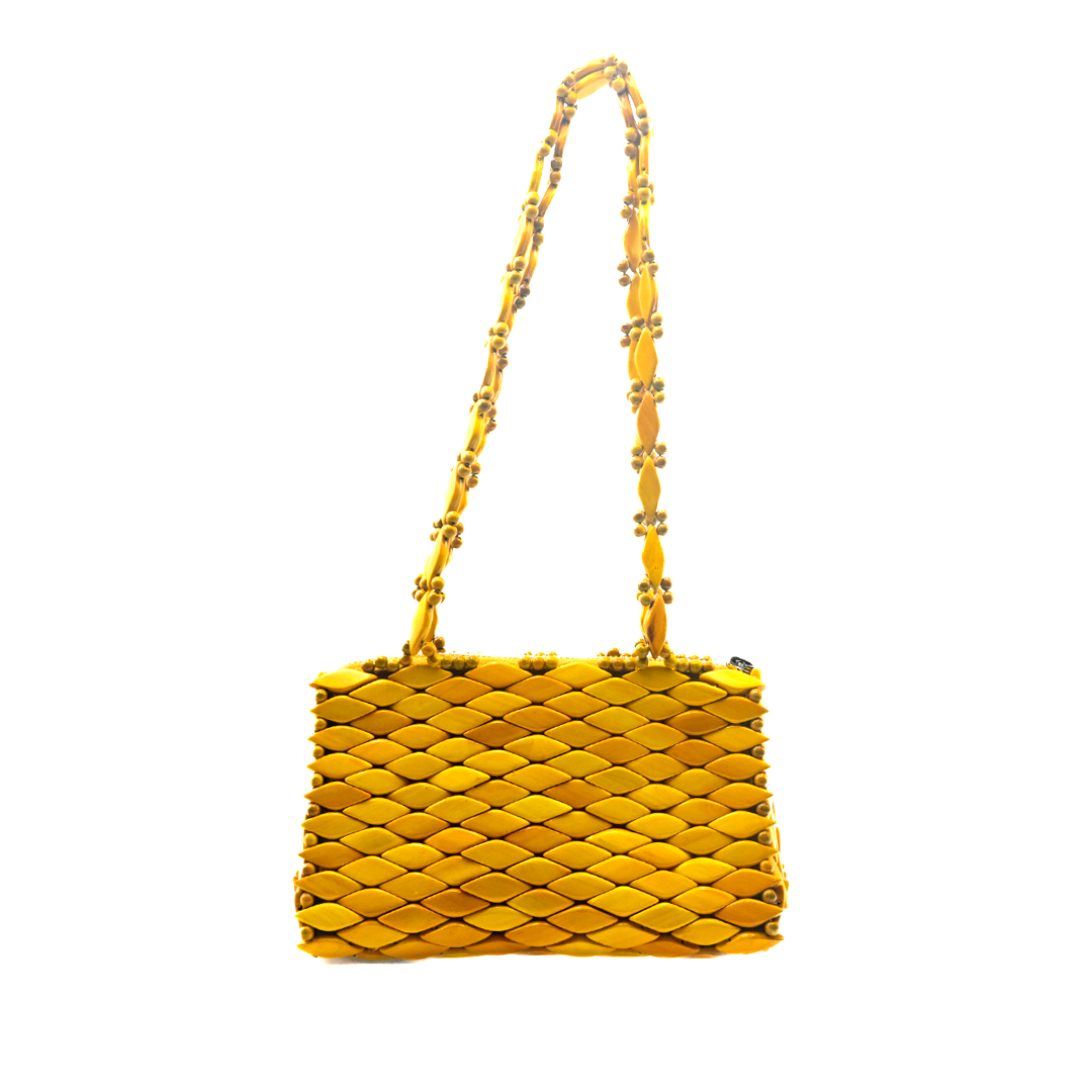 Paris Mini Shoulder Bag - Yellow