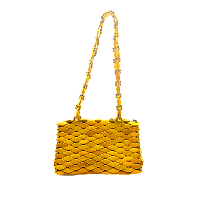 Paris Mini Shoulder Bag - Yellow