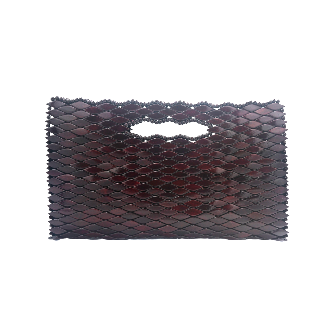 St. Tropez Clutch - Red Wine