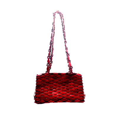 Paris Mini Shoulder Bag - Red