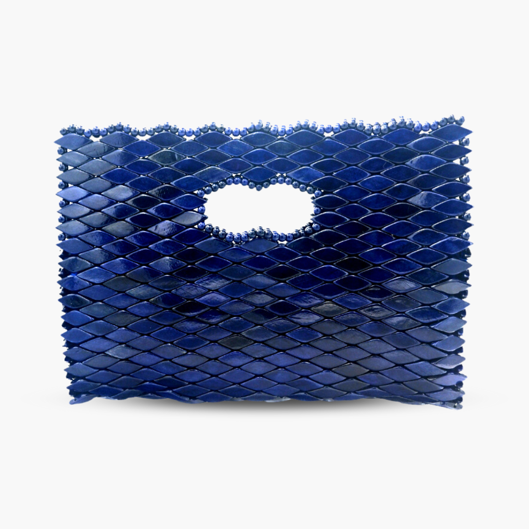 St. Tropez Petite Clutch - Blue