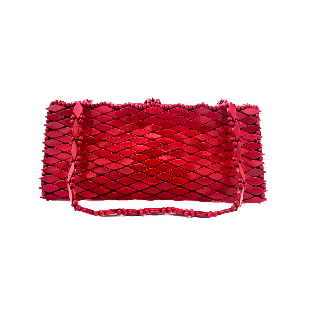 Capri Shoulder Bag - Red