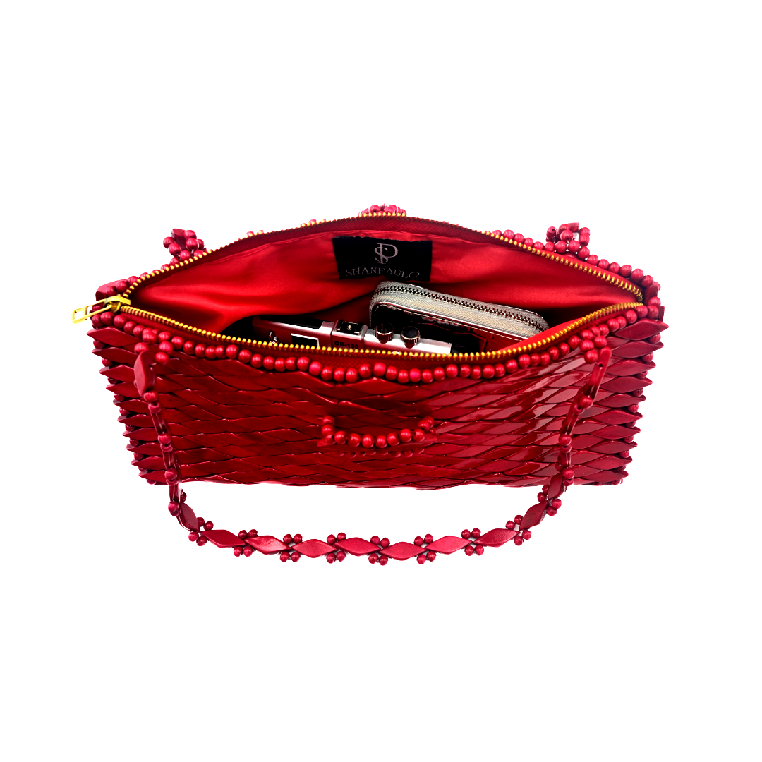 Capri Shoulder Bag - Red