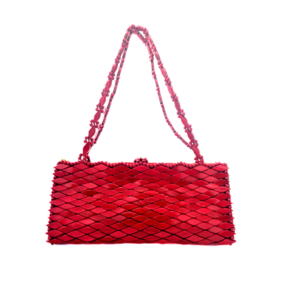 Capri Shoulder Bag - Red