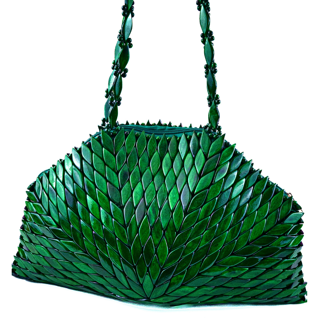 Rio Shoulder Bag - Emerald Green
